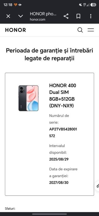 Honor 400 5G 512GB