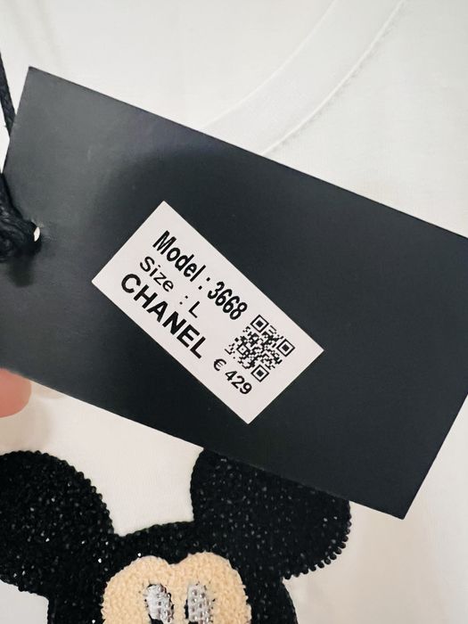 Tricou Chanel cu mickey mouse