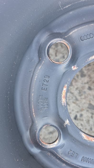 Резервна гума /ПАТЕРИЦА/ 5x112 VW SEAT SKODA AUDI A4 B8 A5 R19 5/112 8