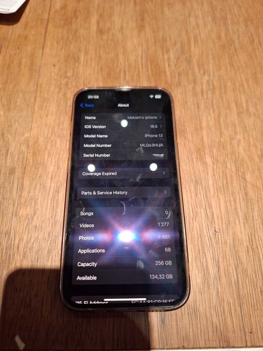 iPhone 13 256gb с кутия