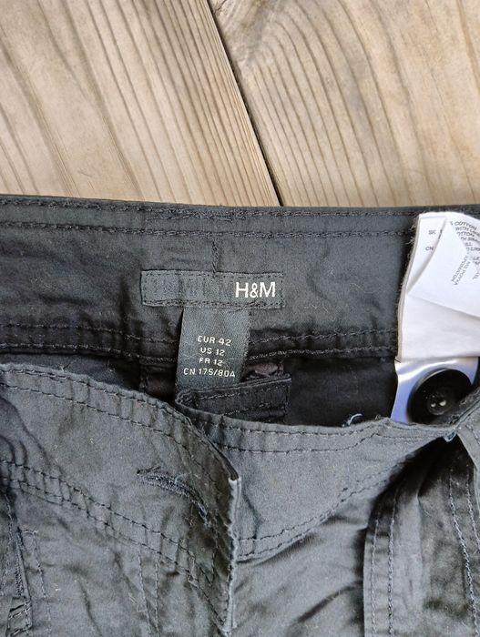 Штаны сафари черные H&M