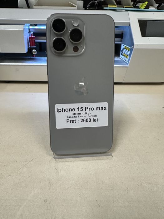 Iphone 15 pro  max / 256 gb / Garantie