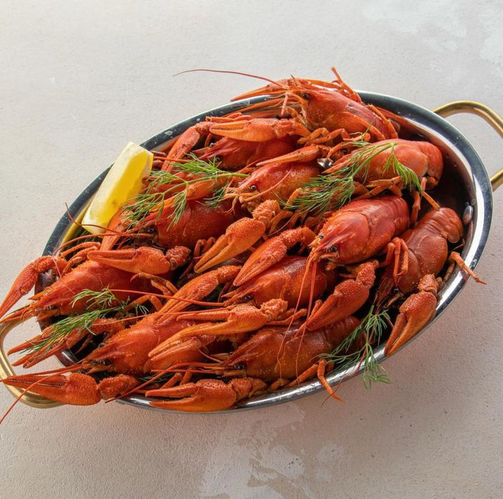 Доставка раков,живые раки,клешни краба,креветки