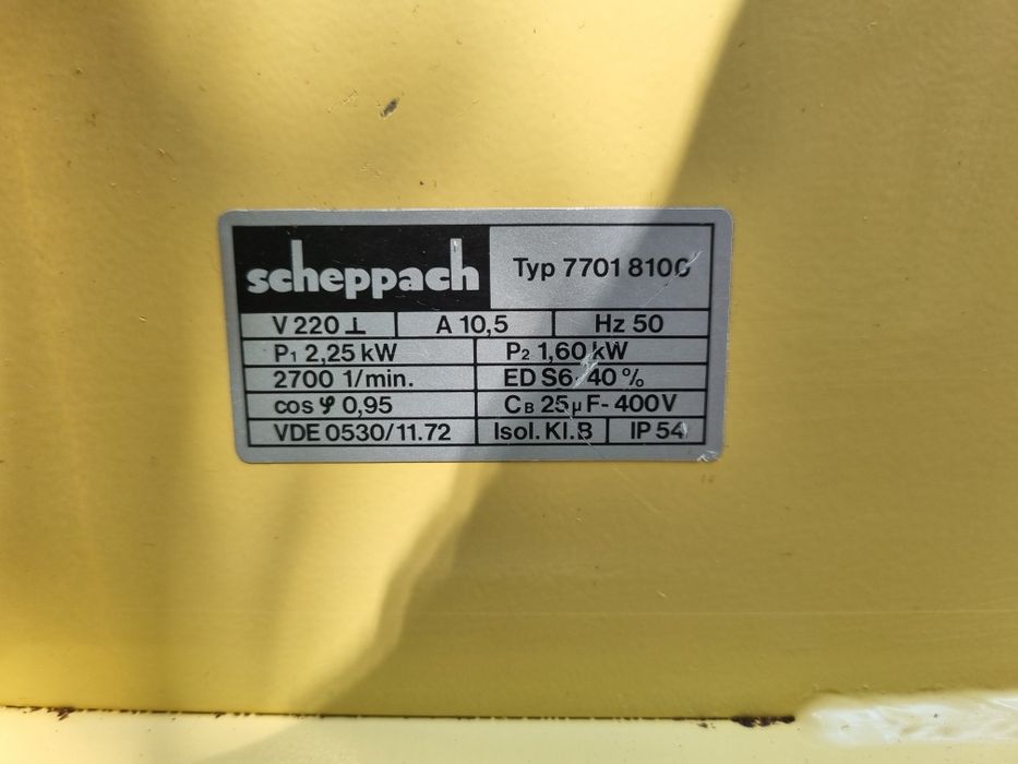Abric cu grosime Scheppach HMT 260