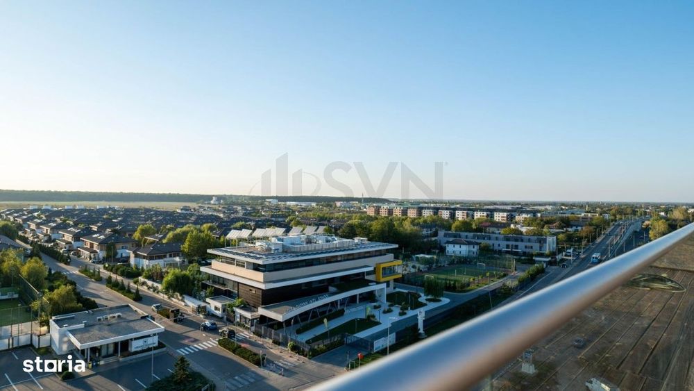 Penthouse spectaculos cu vedere directa la padure terasa 186 mp Pipera