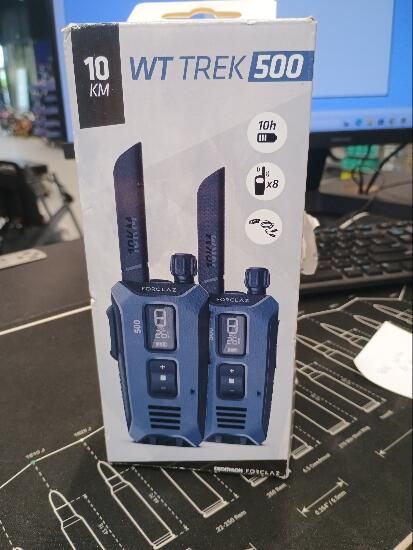 Set Walkie Talkie Reîncărcabile prin Usb - produs resigilat Decathlon