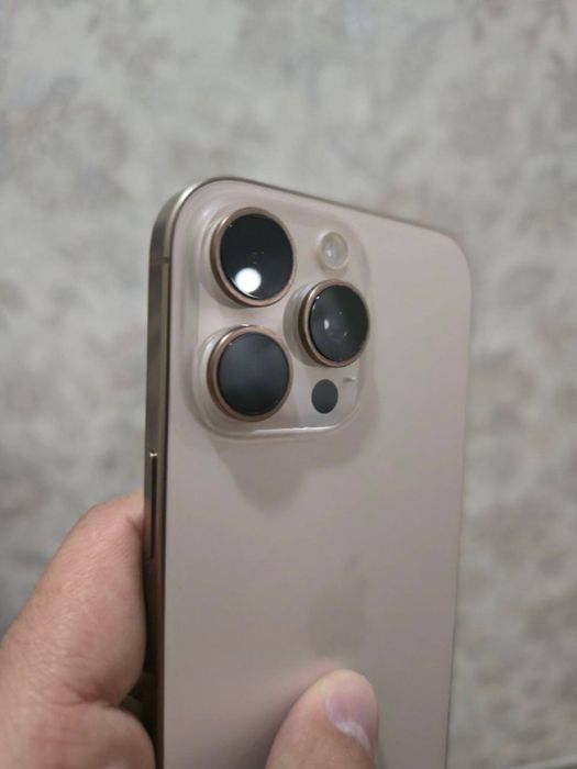 iPhone 16 pro max desert titanium