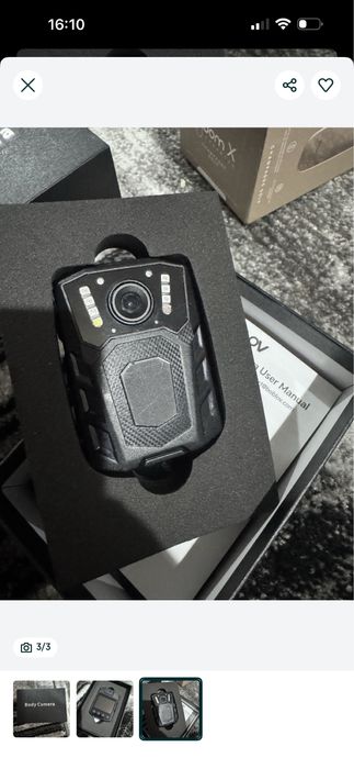 Vand camera bodycam