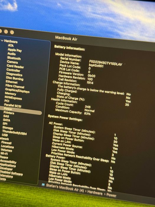 MacBook Air M2 | 8GB RAM | 512GB SSD | Midnight