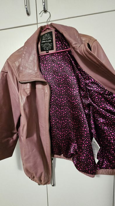 Кожено бомбър яке Finn Flare