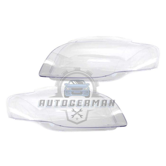 Капаци фарове Audi A4 B7 (04-07) стъкло фар крушки Ауди А4 Б7 xenon