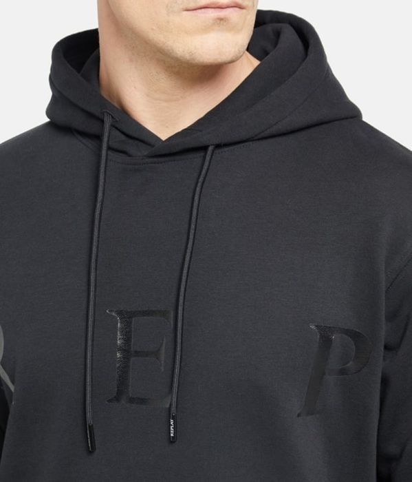 Оригинален суичър REPLAY M , L , XL  нов мъжки худи блуза черен