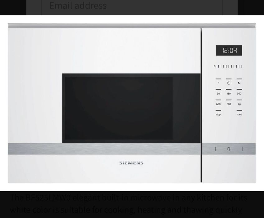 Cuptor cu microunde Siemens IQ500