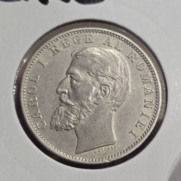 1 leu 1901 aUNC moneda