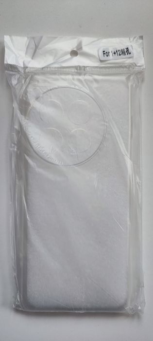 Кафяв кожен калъф с магнитен капак и силиконов гръб за Oneplus 12 5G