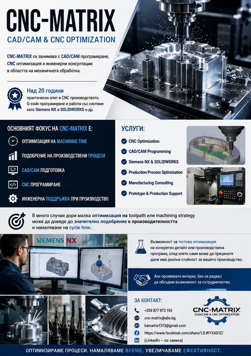 CAD/CAM програмиране, CNC оптимизация