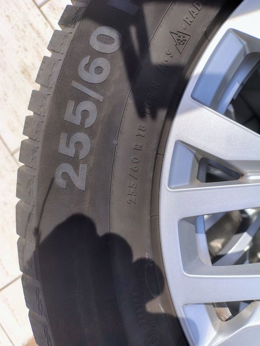 Jante 5x112 r18 cu anvelope 255/60 r18