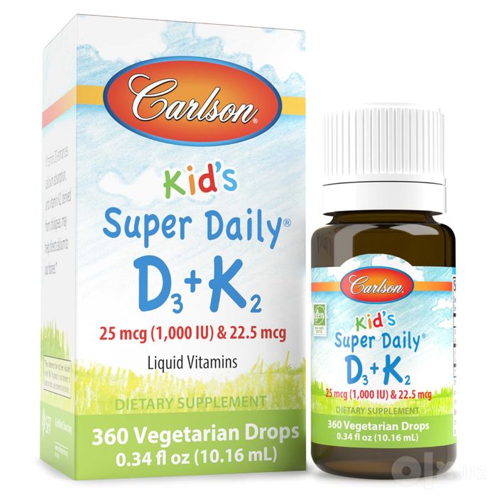 Carlson Vitamin d3 k2 витамин
