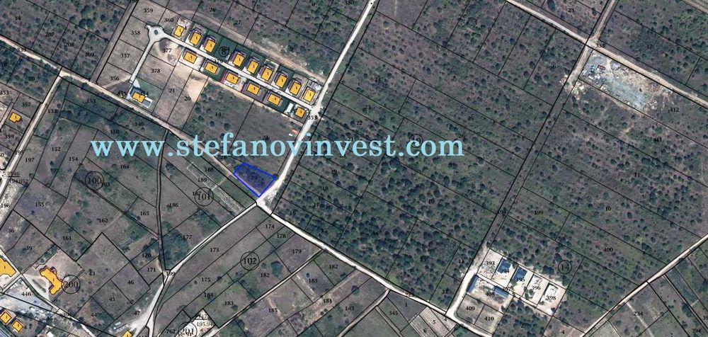 Продава се Парцел в с. Приселци, Област Варна - 1000 кв.м за 30 €/кв.м - Снимка #3