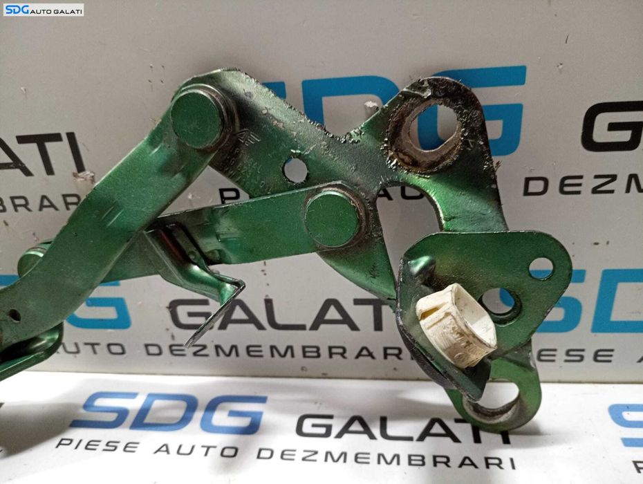 Balama Stanga Capota Motor Volkswagen Sharan 1996 - 2010 Cod 7M0823301L [M5078]