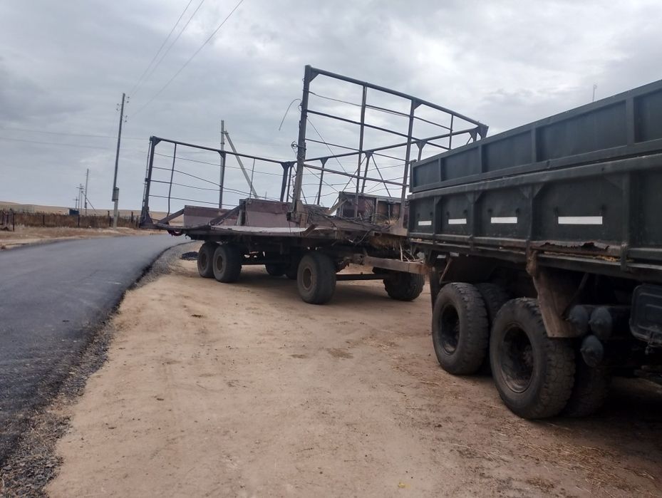 Прицеп ПТС12 сеновозка