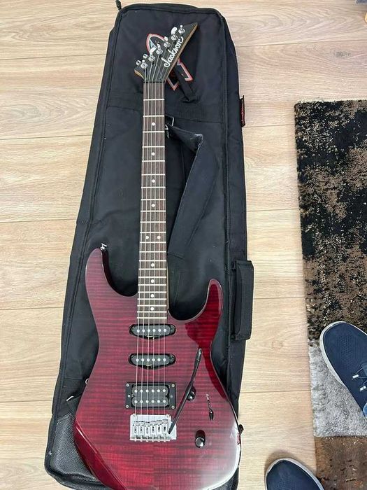 Vand chitara electrica Jackson - Burgundy Red Flamed maple