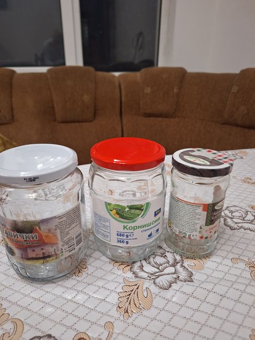 .Буркани от детски храни 190 гр,  различни размери