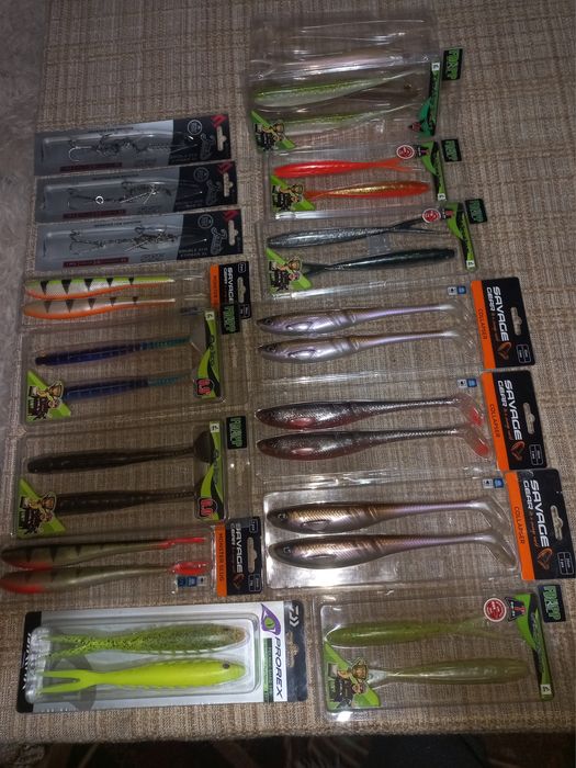 Силиконови примамки за LIVE sonar(pelagic)