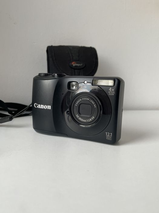 Camera Foto Digitala CANON PowerShot A1200 HD, PC1586 Black 12.1 MP 4X Optical Zoom