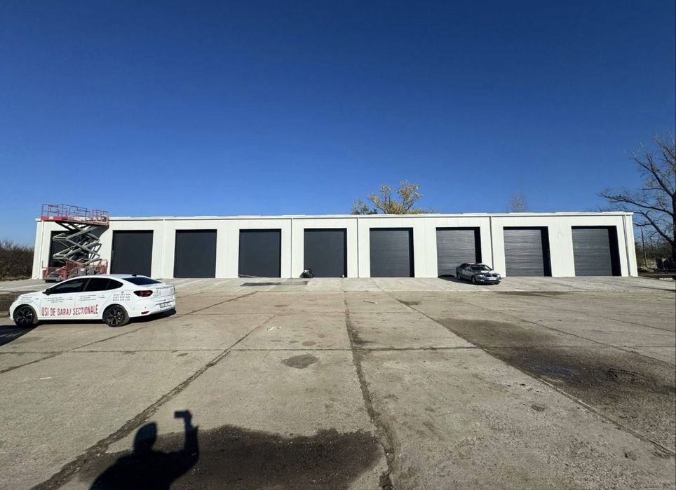Usi de garaj industriale tip sectionale usa rulou rezidentiale