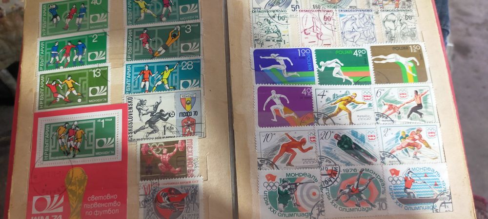 Продаю альбом марок времён СССР