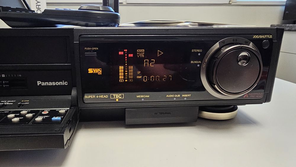 Panasonic NV-FS200 SVHS video recorder! *Колекционерски УНИКАТ *!