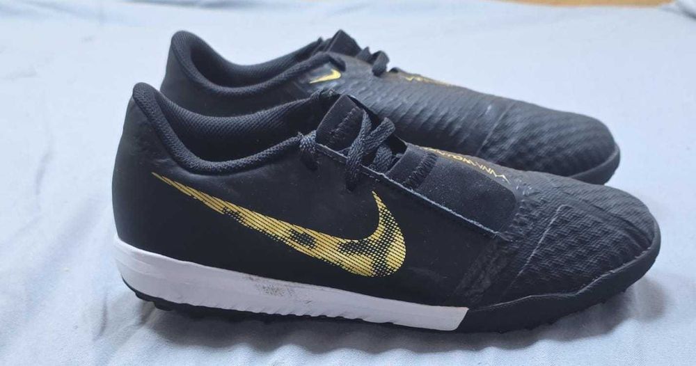 Nike Phantom VNM Academy TF Junior - Negru