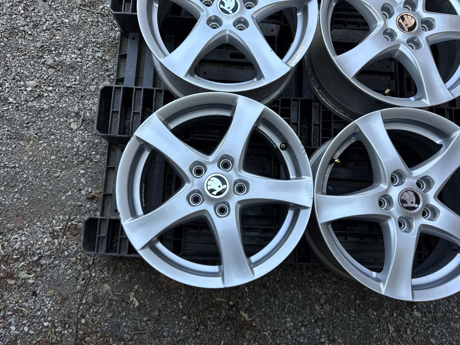 4бр.Алуминиеви джанти BORBET 16 5x112-Skoda Octavia,Karoq,Yeti,Vw,Seat