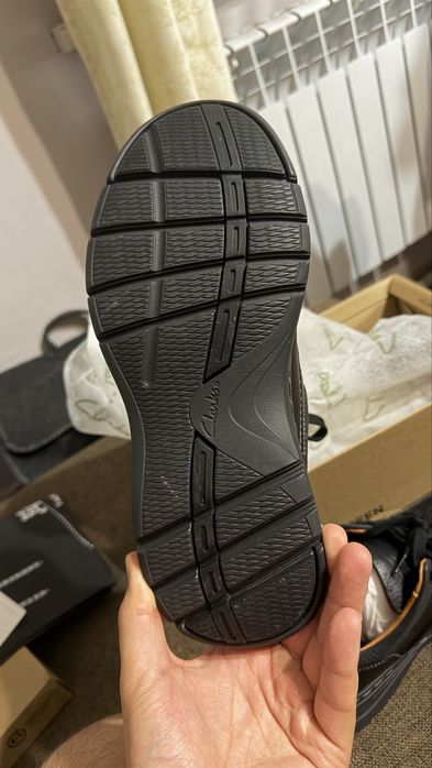 Туфли кожаные CLARKS DERBY