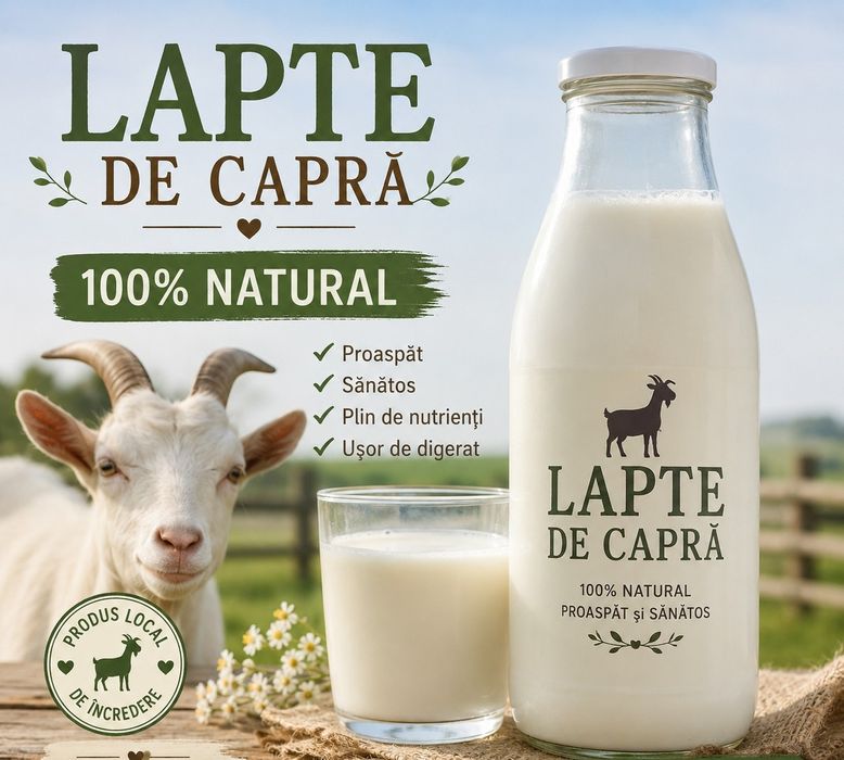 Vând lapte de capră