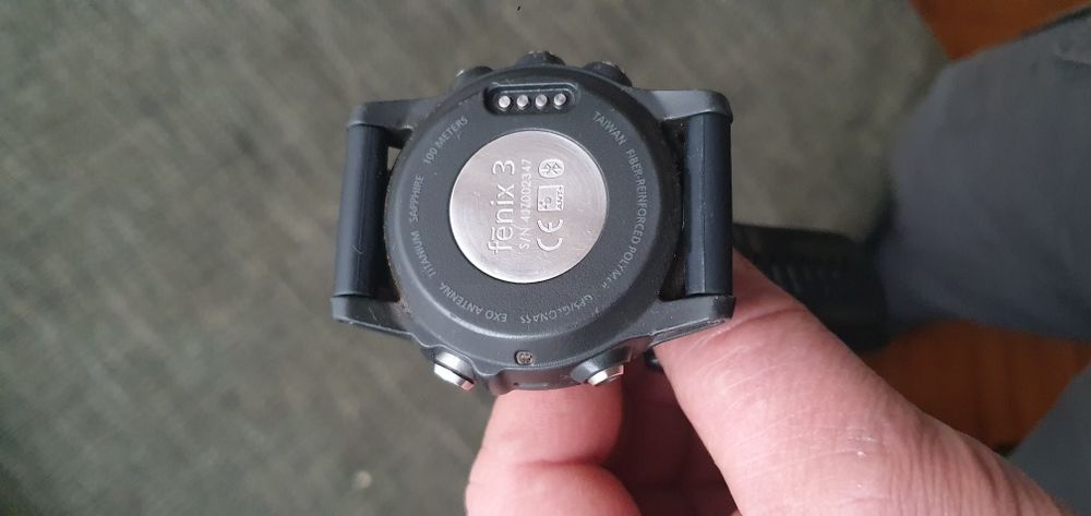 Smartwatch Garmin Fenix 3, sapphire, titanium, safir, gps