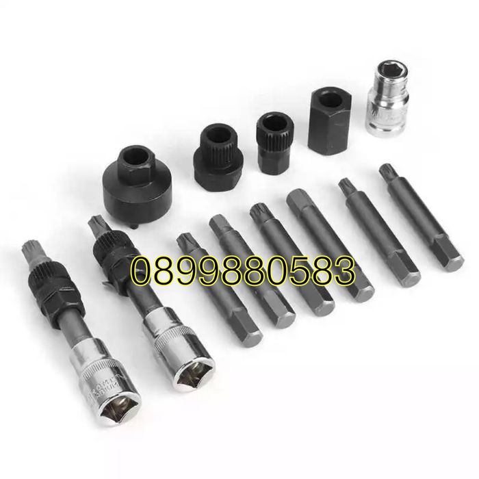 Комплект вложки за шайби на алтернатори 13 части Mar-Pol