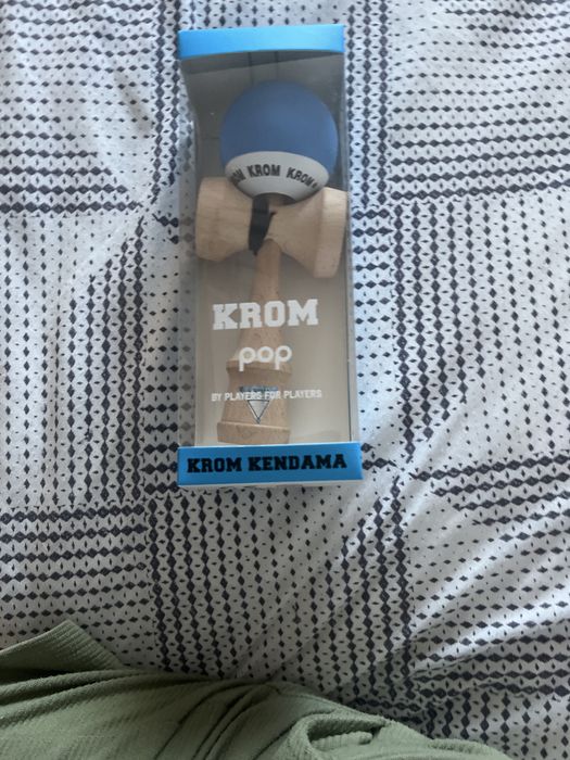 Vand kendama krom pop albastra