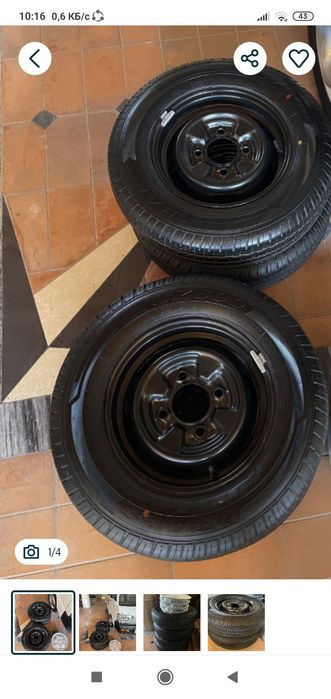 Новый диск балон от Дамас Р 12   4 штук