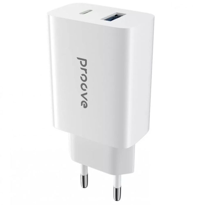 Зарядно Proove Rapid 20W (USB + Type-C) - ново, запечатано