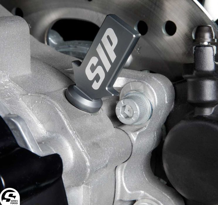 Capac roata fata, joja ulei, joja lichid transmisie tuning SIP pentru Vespa LX, ET4, GTS/alte modele - NOI