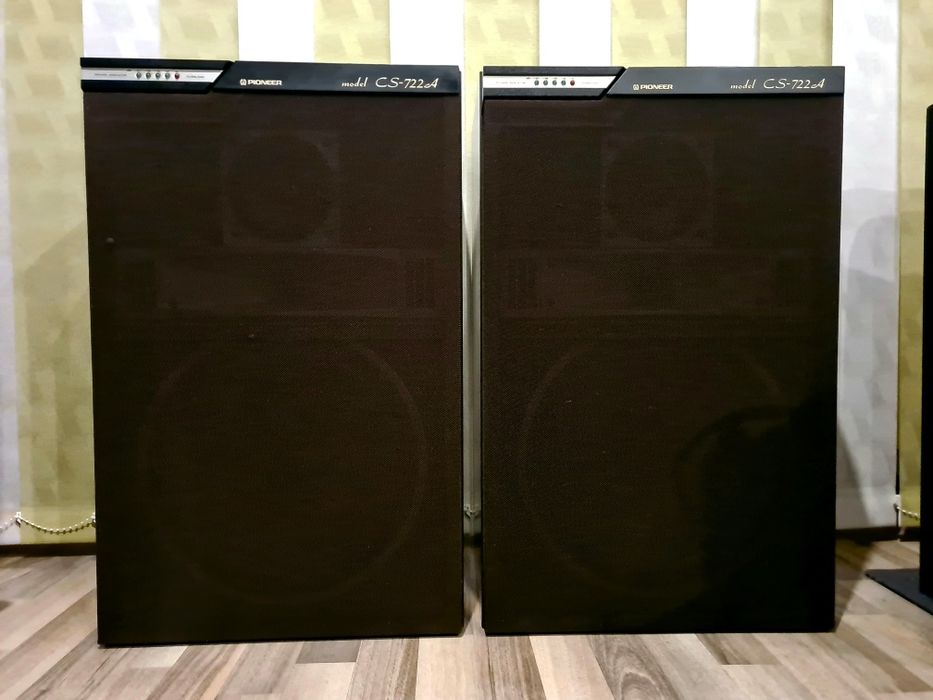 BOXE*PIONEER CS-722A*Rarități Legendare*Vu-metre(jbl b&w kef hpm l 100