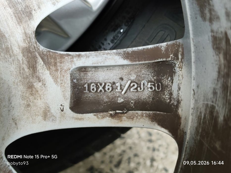 Алуминиеви джанти за MAZDA 16"+летни гуми Michelin