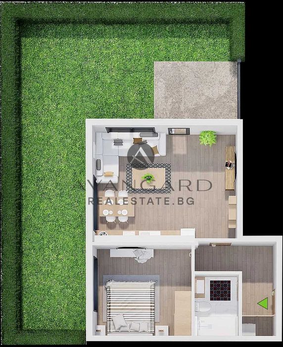 Продава се Двустаен апартамент в Пловдив, Прослав - 76 кв.м за 759 €/кв.м - Снимка #1