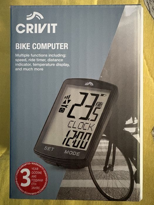 Велокомпютър Crivit нов