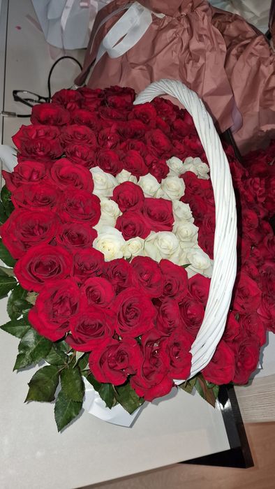 Букеты из красивых роз