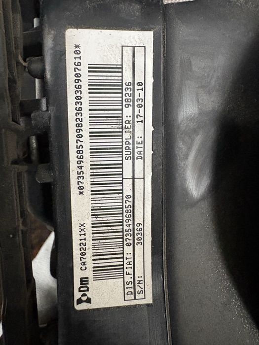 Airbag Fiat Doblo 2013год.