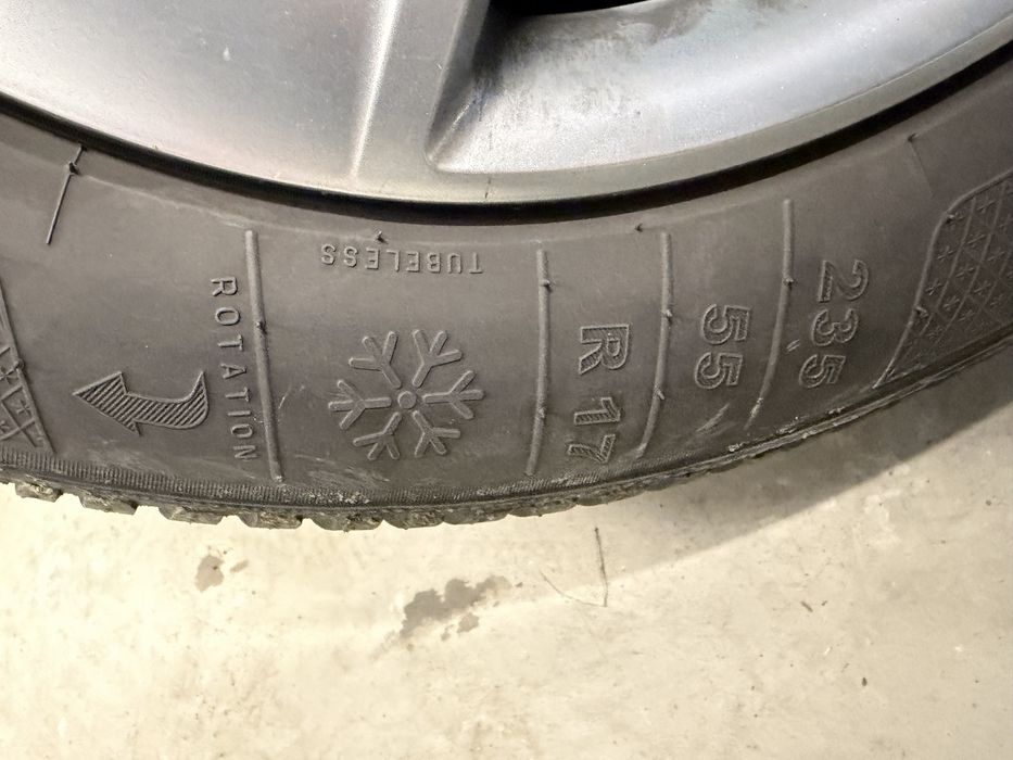 Set Jante Ford 17 inch  cu cauciucuri de iarna DOT 2024