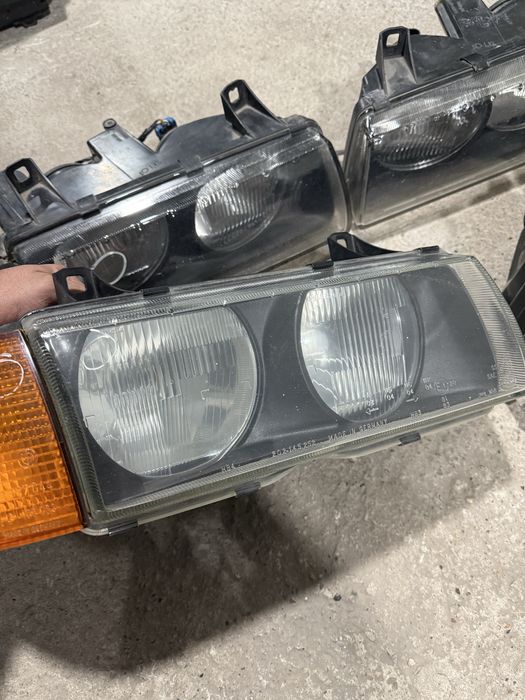 Фары Hella с поворотниками на BMW e36